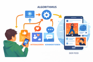 Grafik: Algorithmus wird erklärt